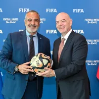 Infantino cumple con Chile: \&#039;Un escenario fantástico\&#039;
