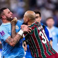 Pasó piola: Felipe Melo y Kyle Walker se fueron a las manos en la final del Mundial de Clubes