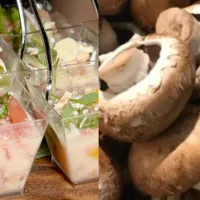 Recetas de Año Nuevo: Ceviche de camarones o de champiñones como opción vegana