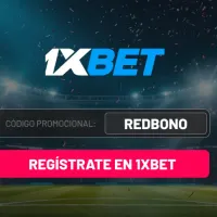 Código Promocional 1xbet es "REDBONO" (Diciembre de 2024)