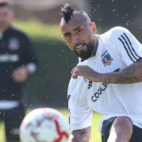 Arturo Vidal máquina: el King llega a entrenar solo en su primera práctica como refuerzo de Colo Colo