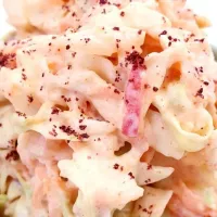 Coleslaw: La ensalada de repollo y zanahoria que también se utiliza en las hamburguesas