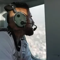 La interna del vuelo en helicóptero de Arturo Vidal: 'No se ve el estadio de la U'