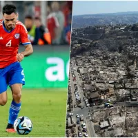 Gabriel Suazo se pone la '10' y dona más de $3 millones para las víctimas de incendios