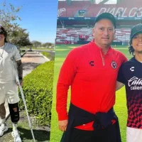 Padre de Joaquín Montecinos admira su fortaleza tras grave lesión: \&#039;Quiere triunfar en México\&#039;