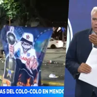 Periodista argentino indignado por los cochinos hinchas de Colo Colo en Mendoza: “Es una asquerosidad”