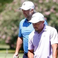 Marcelo Díaz fue parte de un torneo de golf en la previa del Superclásico