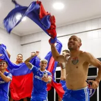 El especial letrero que dejó Universidad de Chile en el camarín visitante del estadio Monumental