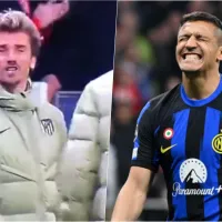 Griezmann se burla de Alexis Sánchez por fallar el segundo penal de Inter: \&#039;Es un cagón\&#039;