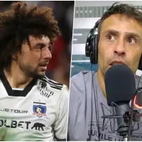 Jorge Valdivia le tira las orejas a Maximiliano Falcón por defender la cancha de Colo Colo