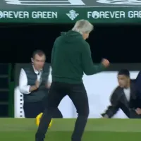 Para ser Manuel Pellegrini, se volvió loco: eufórico festejo del ingeniero tras cortar la mala racha con Betis