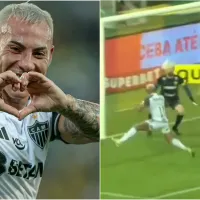 Eduardo Vargas se saca la mufa y aporta con un gol en el triunfo del Atlético Mineiro