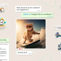 La última novedad de WhatsApp: Ahora puedes crear divertidos stickers con IA
