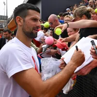 ¡Video! Novak Djokovic listo para enfrentar a Tabilo: confirman que botellazo fue un accidente