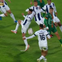 A Cobresal no le cobran claro penal por mano en área de Talleres por Copa Libertadores