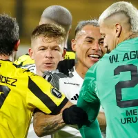 Con Vargas de testigo: Pelea entre Hulk y arquero de Peñarol