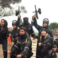 Paintball y gritos de terror en columpio extremo de Colo Colo FEM