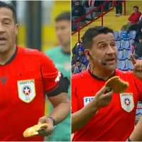 Típico chileno: le lanzan una sopaipilla al portero de Huachipato