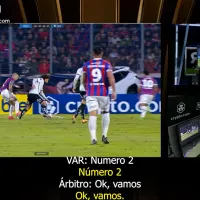 Revelan el audio del VAR en la asquerosa patada de Alan Benítez a Maxi Falcón en Colo Colo