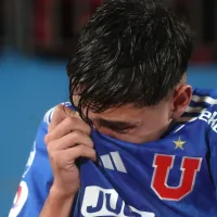 El desconsolado llanto de emoción del jugador que debutó en la U para la Copa Chile