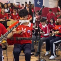 ¡Maravilloso! La Roja recibe apoyo musical en un colegio antes del debut en Copa América
