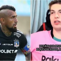 Davoo Xeneize sale en defensa del King: 'En la vida quisiera ser igual de perdedor que Arturo Vidal'