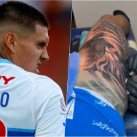 7 horas al hilo: el tremendo tatuaje de Nicolás Castillo para la segunda rueda