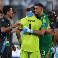 Video: el polémico gesto del Dibu Martínez contra la Roja en la Copa América