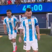 Extraño castigo de la Conmebol: Chile estaba en la cancha antes que Argentina en el duelo por Copa América