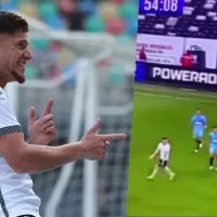 ¡Nunca visto! Leo Gil finge foul de un hombre invisible en Copa Chile y se hace viral