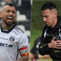 Vidal advierte que Javier Correa “anda maquina” en Colo Colo: “Se cacha altiro los que son buenos”