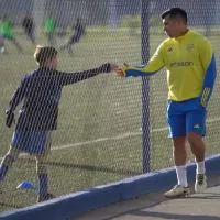 Gary Medel recibe el afecto de niños fanáticos de Boca Juniors: '¡Jugadorazo!'