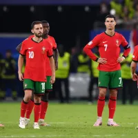 La carita de Cristiano Ronaldo tras la eliminación de Portugal y el adiós a su última Eurocopa