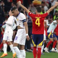 Críticas a Kylian Mbappé por su actitud con los jugadores de España tras derrota en la Euro