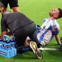 La escalofriante imagen del tobillo de Lionel Messi tras la final de la Copa América