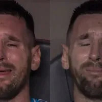 De Paul vende humo con el llanto de Messi en Copa América: \&#039;Salió en las pantallas y hubo un griterío\&#039;