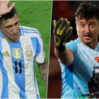 Nicolás Peric y brutal amenaza de fractura a Di María en Argentina si festeja la Copa América contra Chile