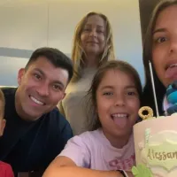 El viaje de los hijos de Gary Medel para acompañarlo en su estreno en Boca Juniors