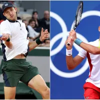 Nico Jarry se entrena con Novak Djokovic previo a su debut en París 2024