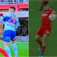 Misma mano, una fue penal, la otra no: Ñublense reclama doble vara del árbitro en su duelo ante Católica