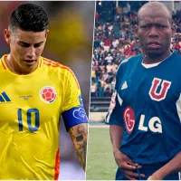 Polémica de ex U de Chile con James Rodríguez: Tino Asprilla le responde con todo en Colombia