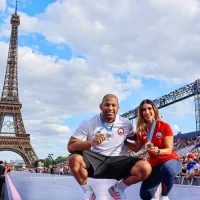 ¿La foto de la década? Francisca Crovetto y Yasmani Acosta desfilan en el Paseo de Campeones