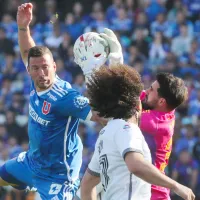Un despeje celebrado y un Marcelo Díaz con \&#039;careloco\&#039;: lo que deja el primer tiempo del Superclásico