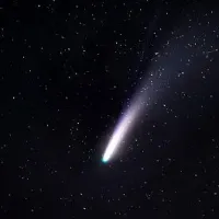 Espectacular imagen del cometa Olbers revela su cola luminosa