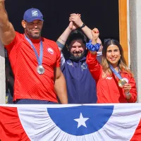 Francisca Crovetto y Yasmani Acosta fueron ovacionados por los hinchas y el Presidente Boric en La Moneda