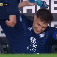 Pataleta de Bruno Barticciotto contra River Plate: la bronca del chileno de Talleres en Copa Libertadores
