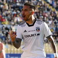 Javier Correa le pega un palo enorme a U de Chile tras marcar su primer gol con Colo Colo