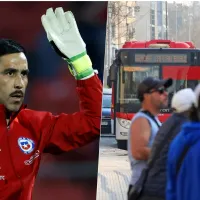 Claudio Bravo agradece el apoyo de las micros de Santiago: \&#039;Nunca esperé recibir tanto\&#039;