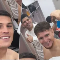 Ramiro González y foto prohibida: defensa de Colo Colo celebra el triunfo con el amigo al aire