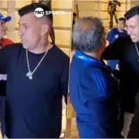 La tierna visita de Gary Medel a la Roja antes del partido contra Argentina